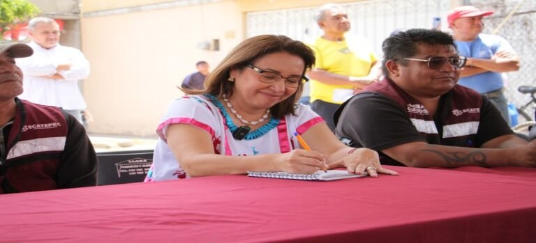 Alcaldesa Azucena prepara obras a petición y con cooperación ciudadanas en Ecatepec