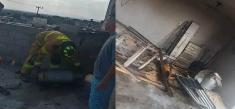 Tanque de gas explota en vivienda de Ecatepec