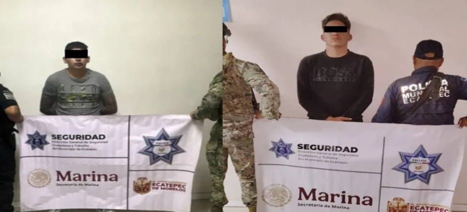 Caen 4 sujetos acusados de despojos y extorsión en Ecatepec