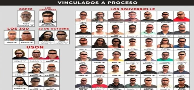 Se han vinculado a 73 personas a proceso por despojo, extorsión y secuestro en Edomex