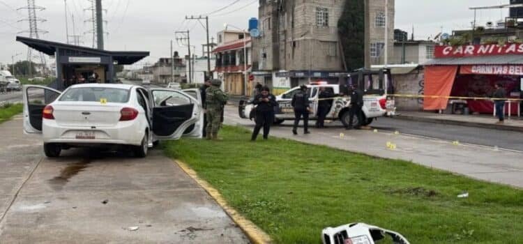 Motociclistas disparan a 2 personas en Ecatepec