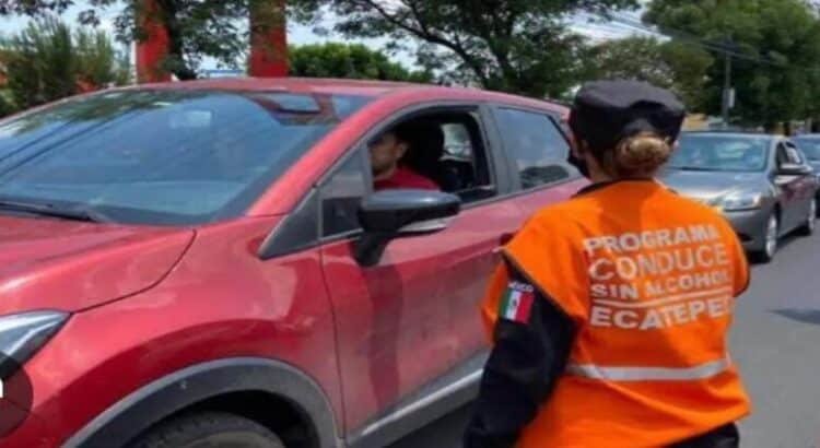 Aprueban alcoholímetro permanente para reducir accidentes en Ecatepec