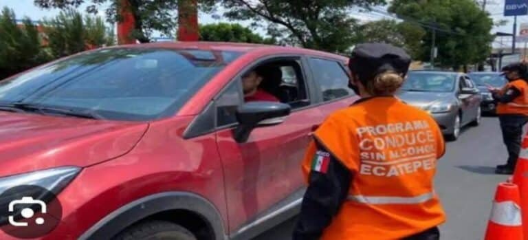 Aprueban alcoholímetro permanente para reducir accidentes en Ecatepec