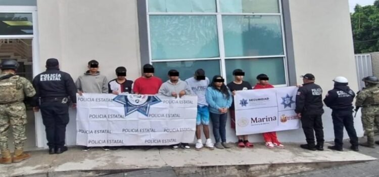 Cae banda dedicada al robo de transporte público en Ecatepec