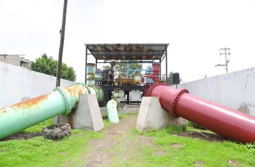 CONAGUA comienza la rehabilitación de 7 cárcamos en Ecatepec