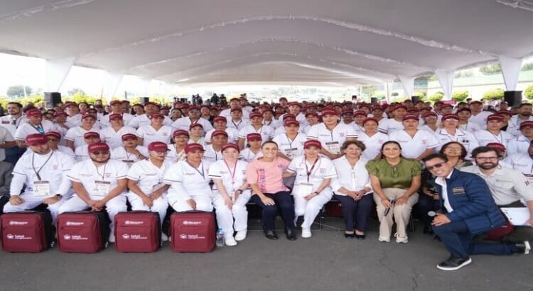Presidenta Sheinbaum y Gobernadora Delfina Gómez inician campaña “Salud Casa por Casa” en Edomex
