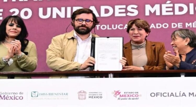 Estado de México transfiere 20 unidades médicas al IMSS-Bienestar