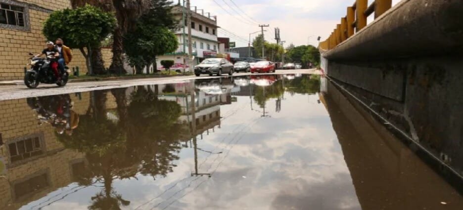 CAEM revela listado de colonias más vulnerables a encharcamientos por lluvias en el Edomex