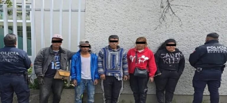 Detienen a 5 extranjeros por intento de despojo de vivienda en Ecatepec