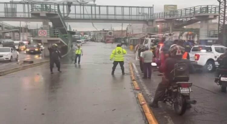 Inundaciones vuelven a paralizar a Ecatepec