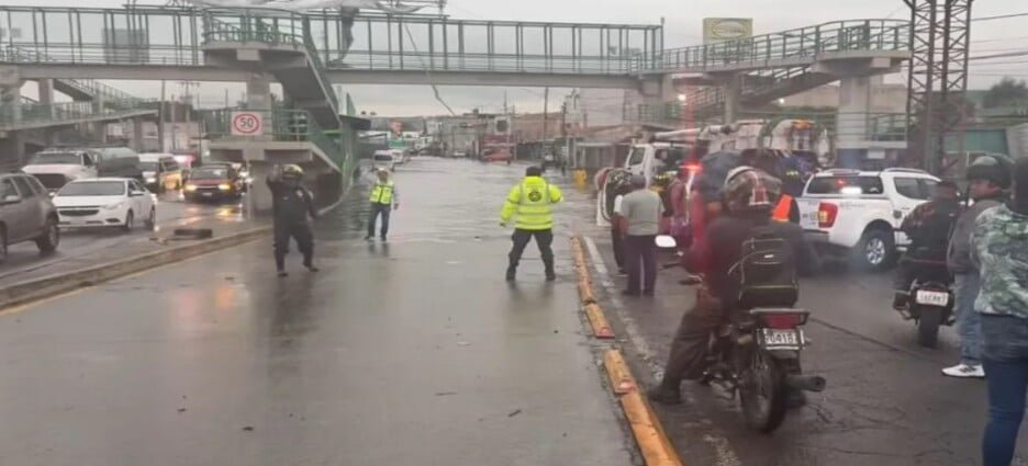 Inundaciones vuelven a paralizar a Ecatepec