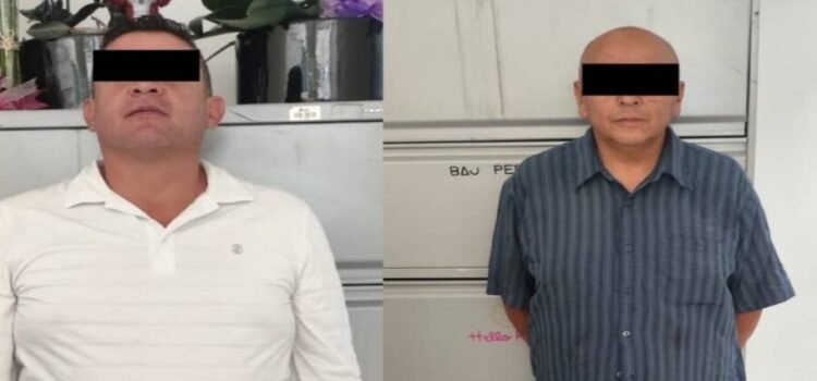 Caen 2 presuntos extorsionadores de construcción en Ecatepec