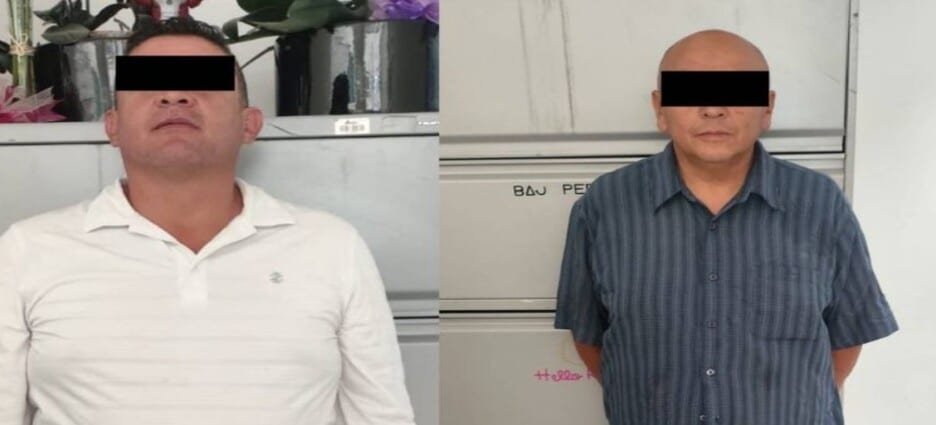 Caen 2 presuntos extorsionadores de construcción en Ecatepec