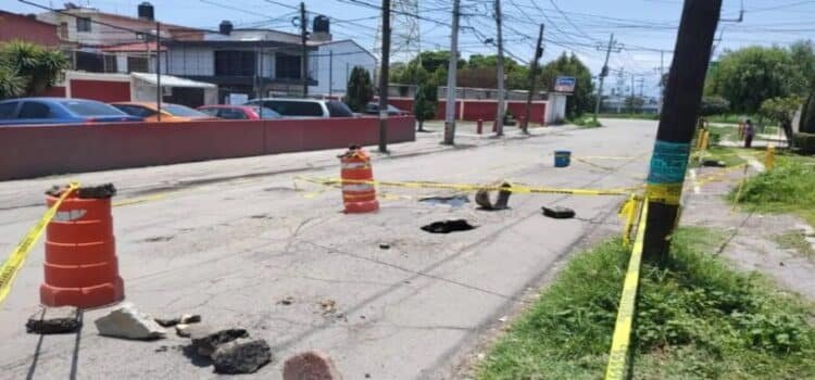 Habitantes de Ecatepec en alerta por formación de nuevo socavón