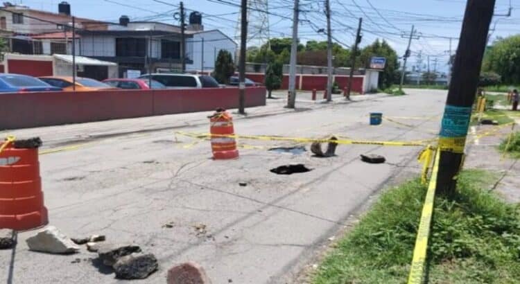 Habitantes de Ecatepec en alerta por formación de nuevo socavón