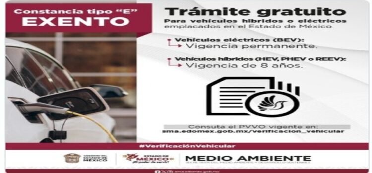 Revelan costo de la verificación permanente 2025 en Edomex Revelan costo de la verificación permanente 2025 en Edomex