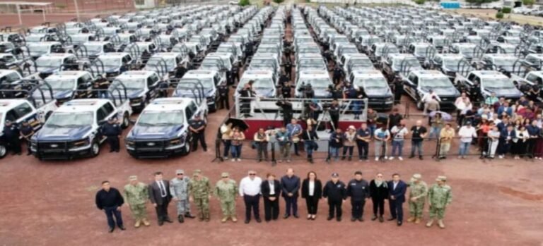 Gobernadora Delfina Gómez fortalece a la Policía de Ecatepec