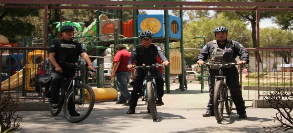 Policías en bicicletas reducen índice de robos en Ecatepec