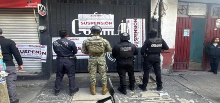 Refuerzan seguridad con más de 400 elementos de la Policía y Marina en Ecatepec