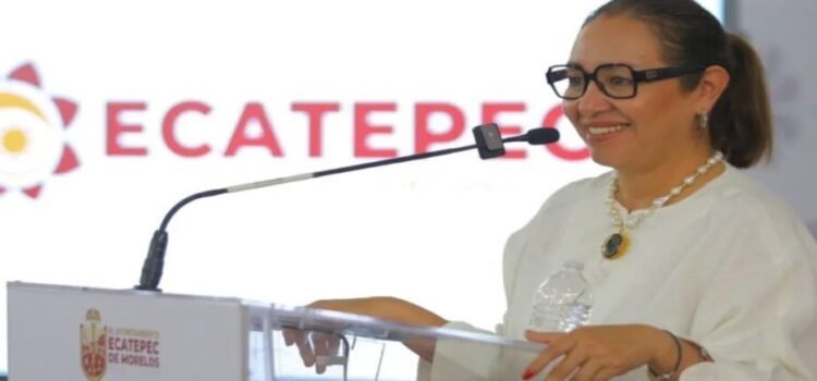 Alcaldesa de Ecatepec rechaza acusaciones de supuestos nexos con grupo dedicado a la invasión de casas