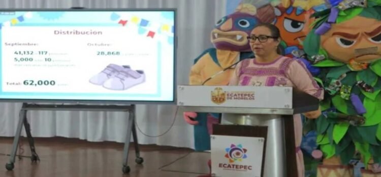 Gobierno entregará 62,000 pares de zapatos a estudiantes en Ecatepec Gobierno entregará 62,000 pares de zapatos a estudiantes en Ecatepec