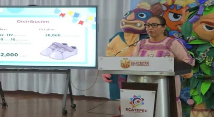 Gobierno entregará 62,000 pares de zapatos a estudiantes en Ecatepec