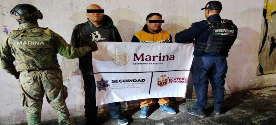 Caen 2 presuntos integrantes de La Chokiza en Ecatepec
