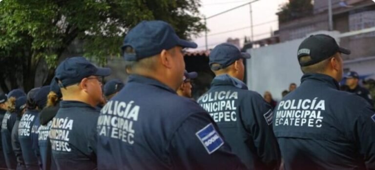 Policía municipal de Ecatepec revisará protocolos para fortalecer su operatividad