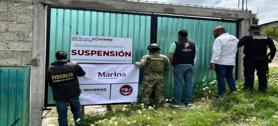 Suspenden construcciones irregulares en Sierra de Guadalupe, Ecatepec