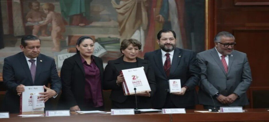 Gobernadora Delfina Gómez entrega su Segundo Informe de Gobierno al Congreso del Edomex