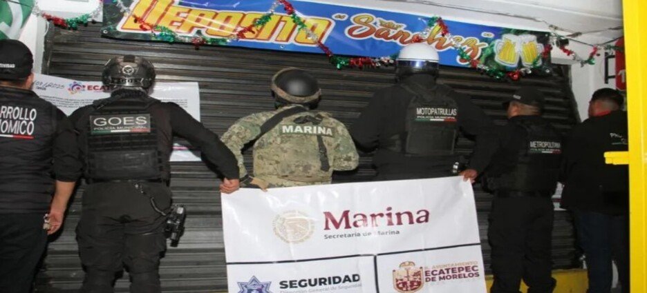Suspenden expendios irregulares de alcohol en Ecatepec