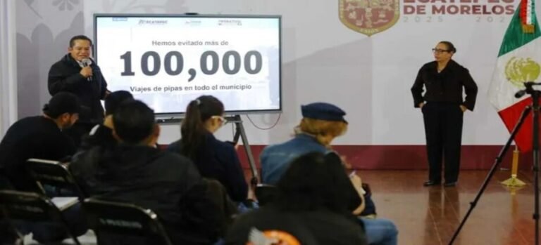 Ecatepec incrementa 50% su abasto de agua