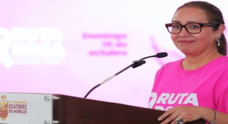 Ecatepec activa la “Ruta Rosa” para prevenir cáncer de mama
