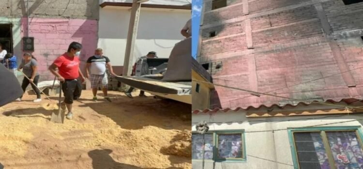 Domicilios fueron afectados por incendio en fábrica de colchones en Ecatepec