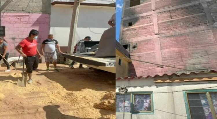 Domicilios fueron afectados por incendio en fábrica de colchones en Ecatepec