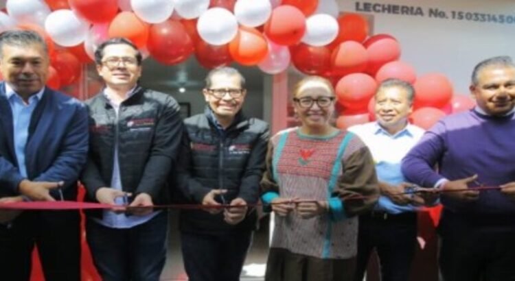 Inauguran lecherías comunitarias en Ecatepec
