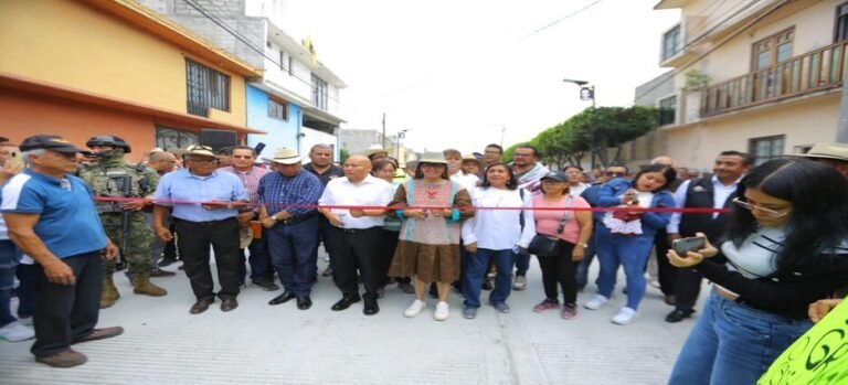 Entregan obra en Avenida Ejido en Ecatepec; mejorará conexión con Tlalnepantla