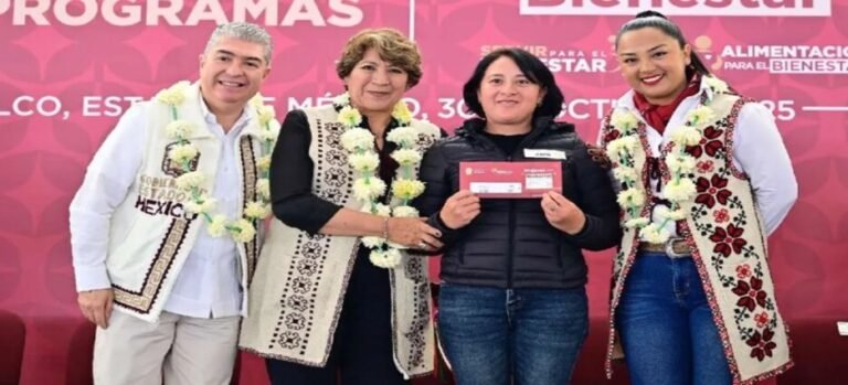 Anuncian nuevos beneficios para Programa Mujeres con Bienestar en Edomex