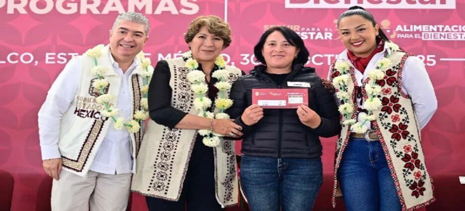 Anuncian nuevos beneficios para Programa Mujeres con Bienestar en Edomex