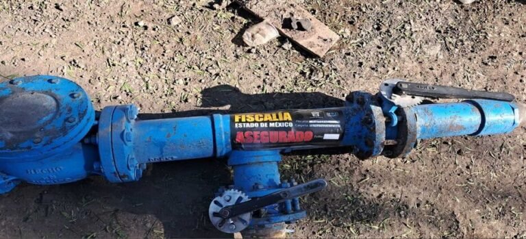 Recuperan 198 millones de litros de agua en Ecatepec; era sustraída clandestinamente