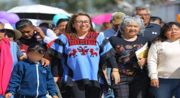 Alcaldesa de Ecatepec inaugura avenida Insurgentes Alcaldesa de Ecatepec inaugura avenida Insurgentes