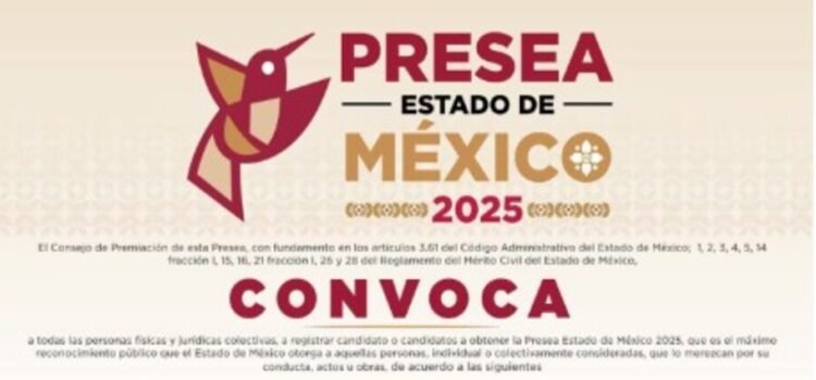 Gobierno de Ecatepec invita a participar en el registro para la Presea Edomex 2025