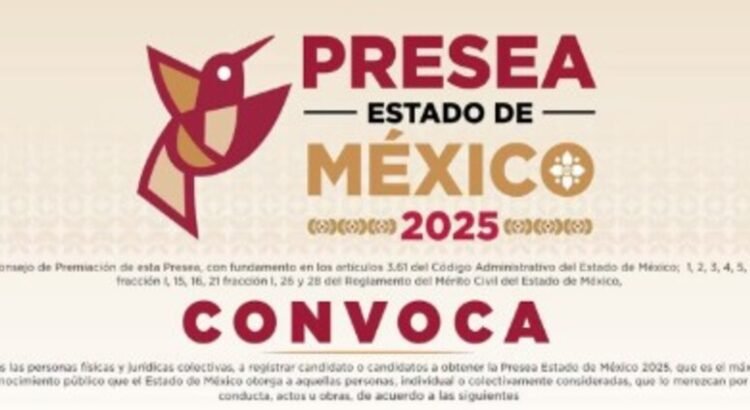 Gobierno de Ecatepec invita a participar en el registro para la Presea Edomex 2025