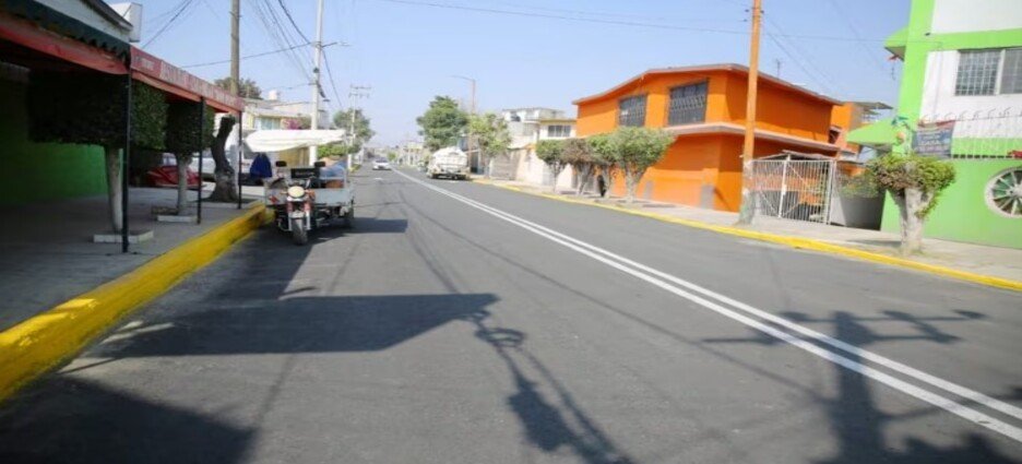Sigue la entrega de obras de repavimentaciones en Ecatepec