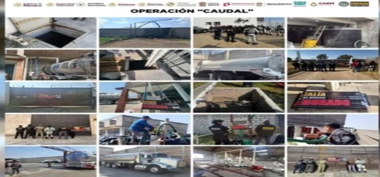 Operación Caudal: Aseguran pozos y pipas por presunto huachicoleo de agua en Edomex