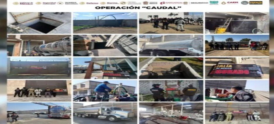 Operación Caudal: Aseguran pozos y pipas por presunto huachicoleo de agua en Edomex