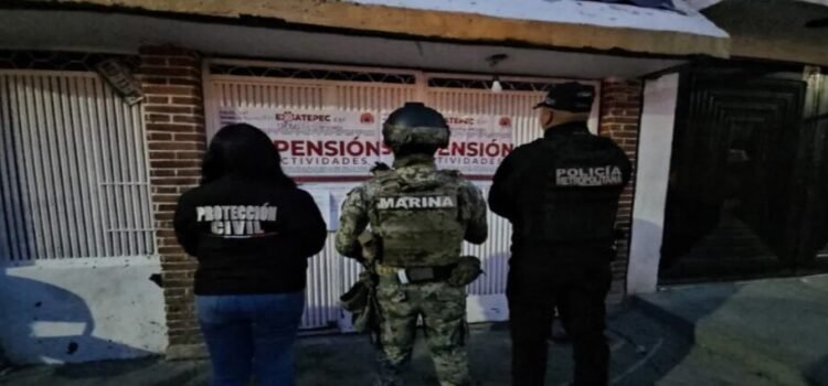 Rescatan a 36 personas de anexo tras investigación por homicidio en Ecatepec