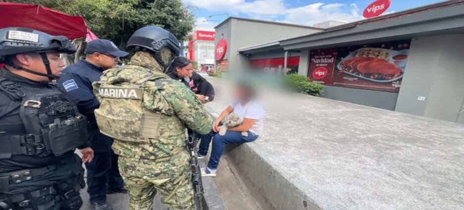 Policías y elementos de Marina localizan a joven víctima de llamada cruzada en Ecatepec
