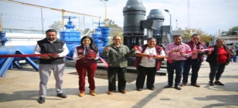 Rehabilitación de pozo beneficia a más de 120,000 habitantes en Ecatepec