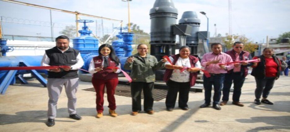 Rehabilitación de pozo beneficia a más de 120,000 habitantes en Ecatepec